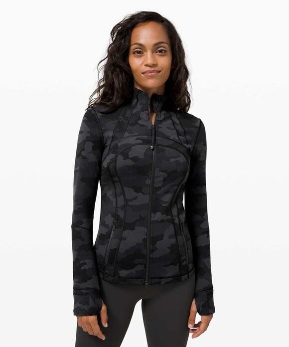Lululemon Athletica Jackets & Blazers - Lululemon Define Jacket Heritage 365 Camo Deep Coal Multi Size 10 W4AWFS *EUC